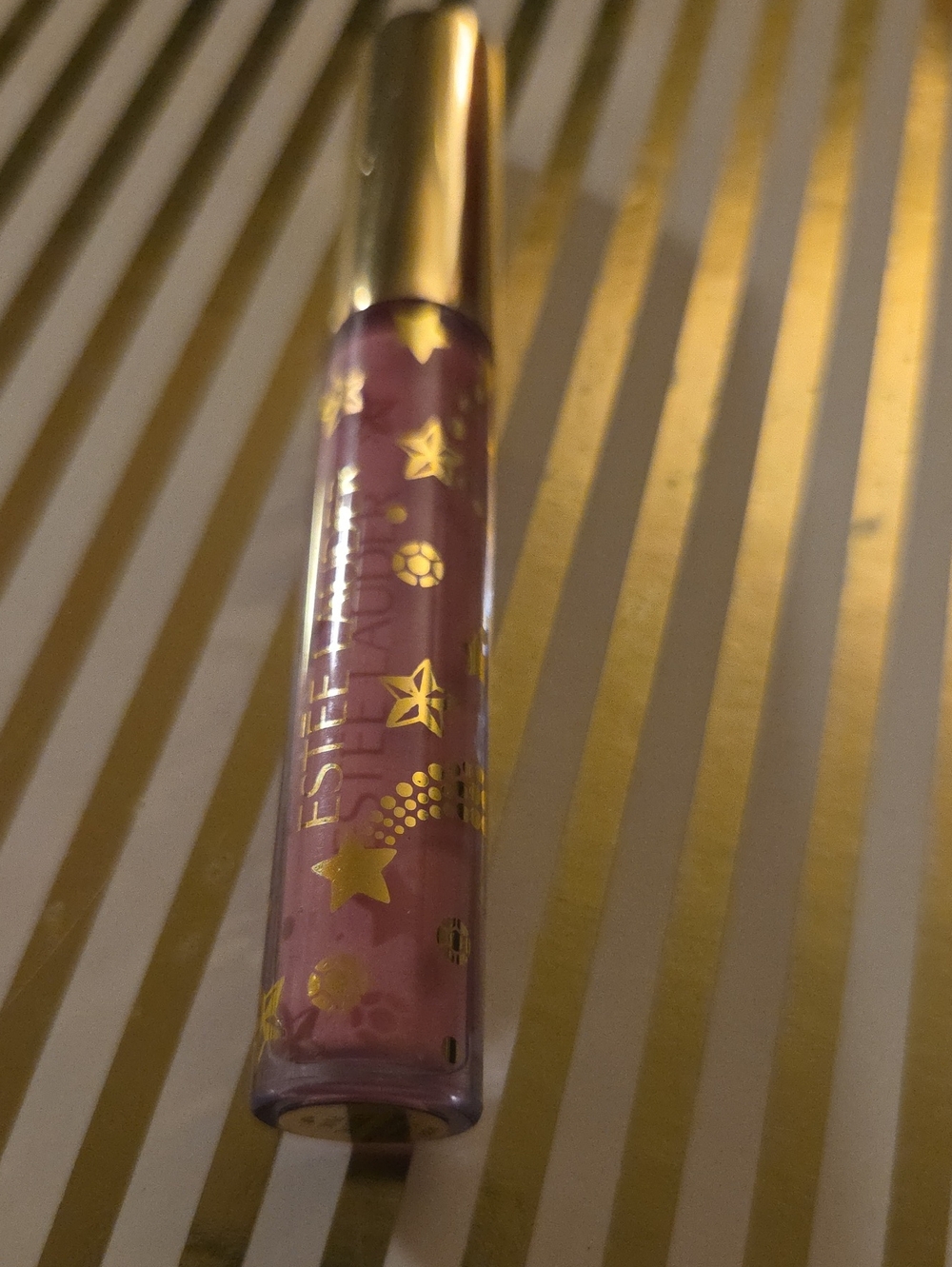 Estee Lauder *Limited Edition* Lip Gloss In Crystal Pink NWOB